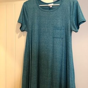 Lularoe Carly xs heathered blue